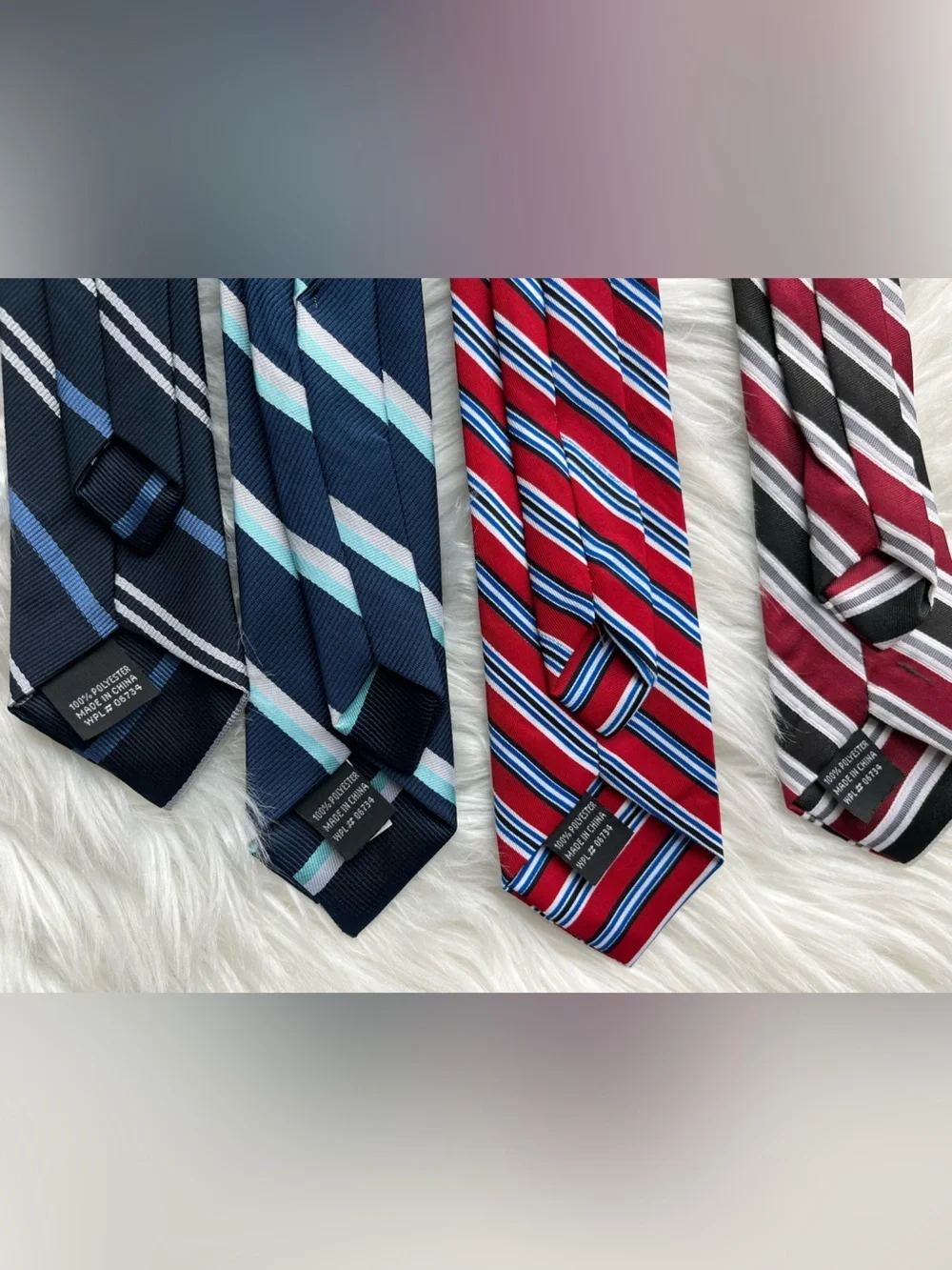 Boys Clip Ties Set of 4